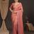 peach ethnic motifs silk blend designer kanjeevaram saree