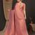 peach ethnic motifs silk blend designer kanjeevaram saree