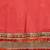 red red & orange bandhani embroidered poly georgette designer bandhani saree