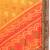 red red & orange bandhani embroidered poly georgette designer bandhani saree