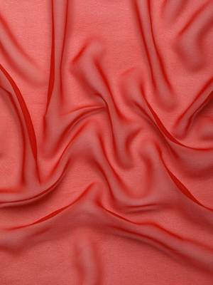 red red & orange bandhani embroidered poly georgette designer bandhani saree 5