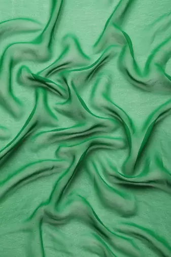 green green & pink bandhani embroidered poly georgette designer bandhani saree