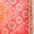 red red bandhani embroidered poly georgette designer bandhani saree