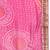 pink pink bandhani embroidered poly georgette designer bandhani saree