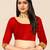 yellow yellow & red bandhani printed sequinned saree