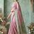 rose ethnic motifs aari work poly chiffon saree
