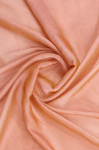 peach ethnic motifs aari work poly chiffon saree