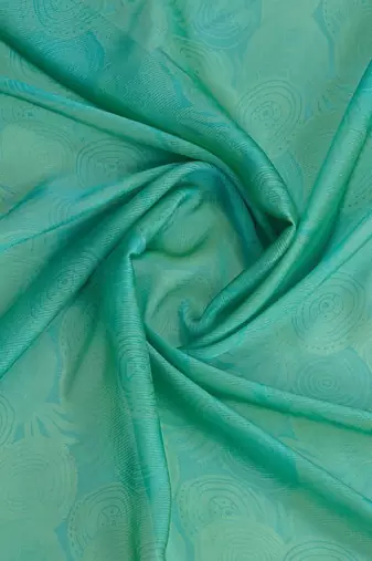 sea_green aari work poly chiffon saree