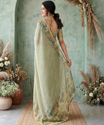 sea_green aari work poly chiffon saree 2