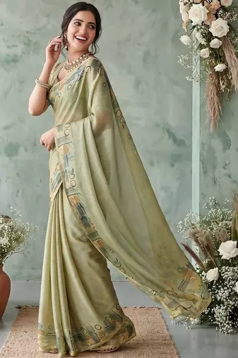 sea_green aari work poly chiffon saree