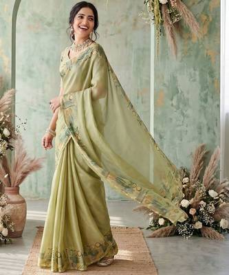 sea_green aari work poly chiffon saree 5