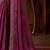 magenta embellished sequinned  saree