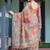 Grey ethnic motifs pure cotton handloom saree