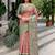 multicolor floral pure cotton saree