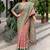 multicolor floral pure cotton saree