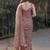 Brown ethnic motifs pure cotton saree