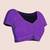 purple floral embroidered saree