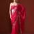 pink embellished sequinned saree