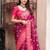 pink bandhani zari bandhani saree