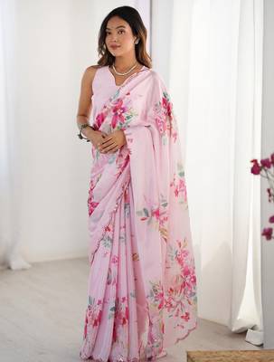 navy_blue floral kutchi embroidery silk blend saree 1