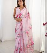 navy_blue floral kutchi embroidery silk blend saree