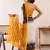 white ethnic motifs ready to wear ikat saree