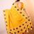 yellow chanderi saree