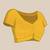 yellow chanderi saree
