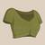 Green chanderi saree