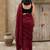 maroon floral woven design zari pure cotton saree
