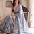 grey geometric woven design mirror work pure cotton saree