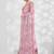 Pink pink embellished sequinned pure georgette saree