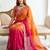 multicolor embellished embroidered satin heavy work saree