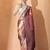 Pink floral woven design kanjeevaram saree with unstitched blouse piece