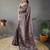 black ethnic motifs printed saree