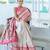 White ethnic motifs woven design zari kanjeevaram saree