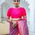 purple ethnic woven design zari kanjeevaram saree