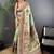Light lime ethnic motifs zari silk blend paithani saree