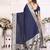 navy_blue women zari banarasi saree