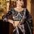Black women embellished sequinned net saree