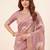 Mauve zari silk blend designer kanjeevaram saree