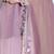 Lavender solid organza fabric ready to wear saree