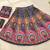 navratri ajarakh print rayon lehenga choli with unstitched blouse