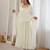 Alluring White Mirror Laced Chanderi Festive Wear Anarkali Suit