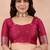 royal blue golden zari work banarasi traditional saree with contrast blouse