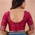 royal blue golden zari work banarasi traditional saree with contrast blouse