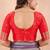 violet golden zari work banarasi traditional saree with contrast blouse