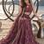 WINE NET THREAD WITH ZARI AND SEQUIN WORK FESTIVE LEHENGA CHOLI