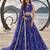 LAVENDER NET THREAD WITH ZARI AND SEQUIN WORK FESTIVE LEHENGA CHOLI