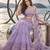 LAVENDER NET THREAD WITH ZARI AND SEQUINCE WORK FESTIVE LEHENGA CHOLI SET FOR WOMEN'S